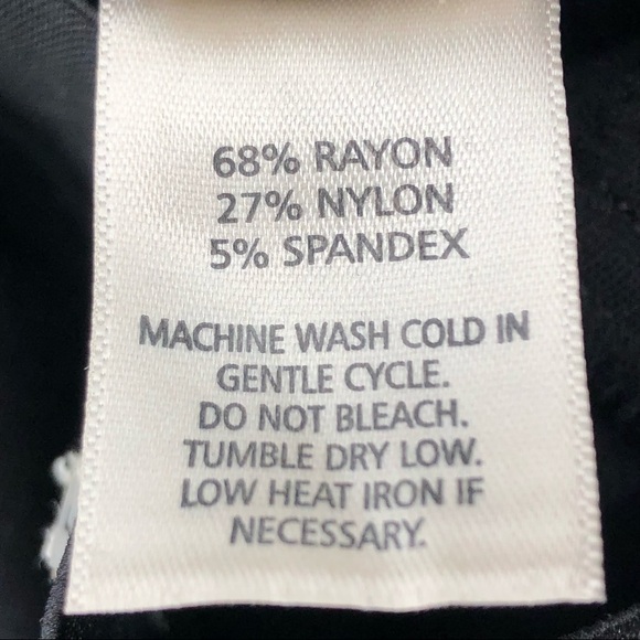 NEW ECRU May Boot Cut Pull On Stretch Pants in Black Ponte High Rise Size Large - Picture 6 of 9